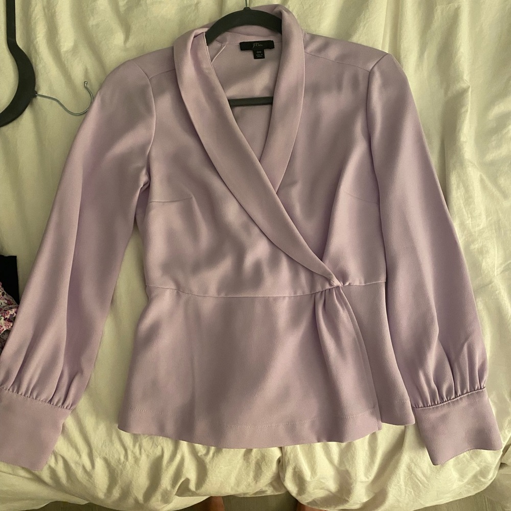 Lilac J.Crew Blouse 00